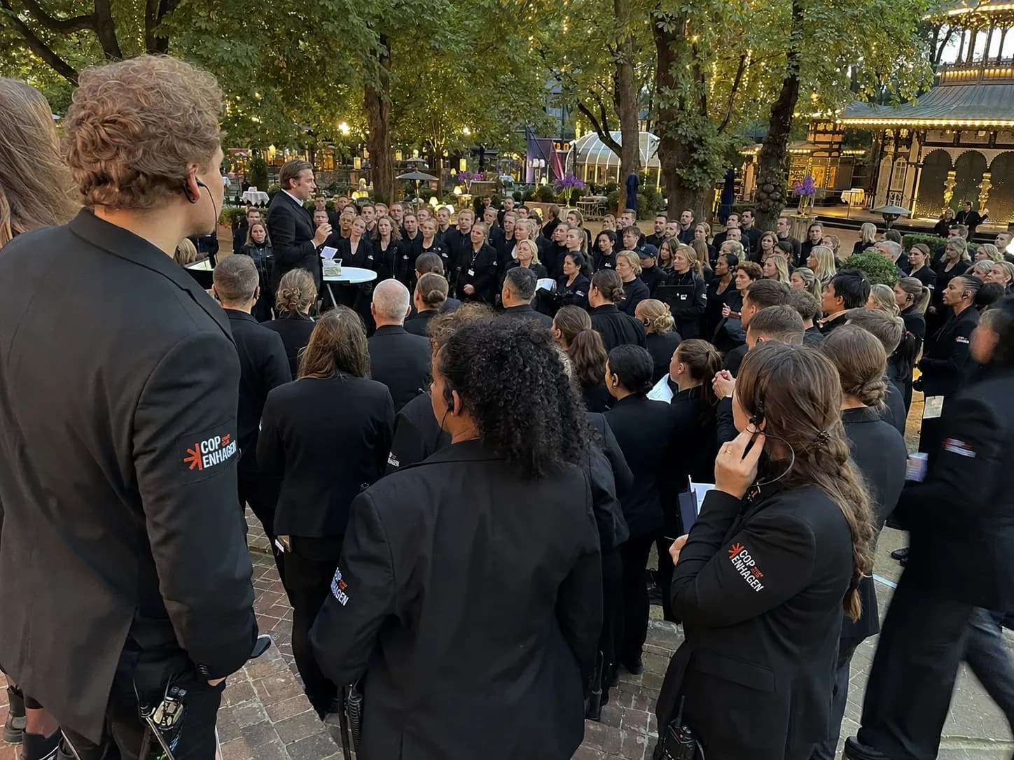 Copenhagen Staff på Tivoli Gardens
