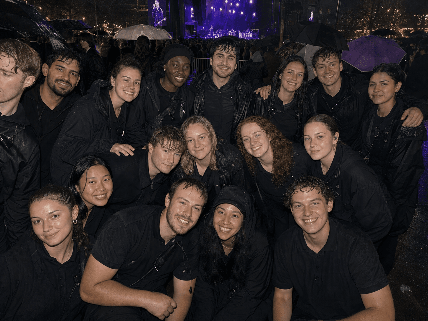 Copenhagen Staff-team efter en vellykket eventvagt i København